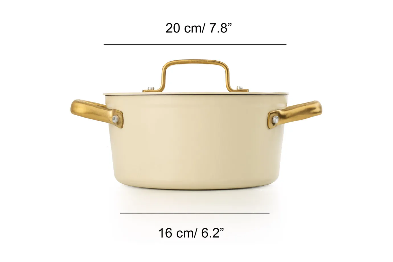 ARCOS Sets De Sartenes Y Cacerolas|Packs Exclusivos Online|Batería Completa serie Samoa Iconic en color beige
