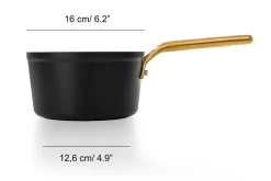 ARCOS Sets De Sartenes Y Cacerolas|Packs Exclusivos Online|Batería Completa serie Samoa Iconic Negro