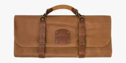 ARCOS Bolsas Para Cuchillos|Bolsa cuchillos de piel y herrajes metálicos capacidad 10 piezas