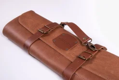 ARCOS Bolsas Para Cuchillos|Bolsa cuchillos de piel y herrajes metálicos capacidad 10 piezas