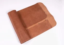ARCOS Bolsas Para Cuchillos|Bolsa cuchillos de piel y herrajes metálicos capacidad 10 piezas