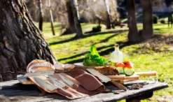 ARCOS Juegos De Hostelería|Bolsa de piel + 5 cuchillos Serie Nórdika