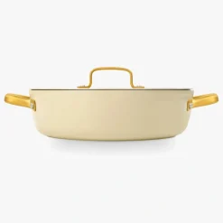 ARCOS Cacerolas|Cacerola Antiadherente Cerámico Serie Samoa Iconic Beige 28 Cm