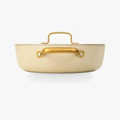 ARCOS Cacerolas|Cacerola Antiadherente Cerámico Serie Samoa Iconic Beige 28 Cm