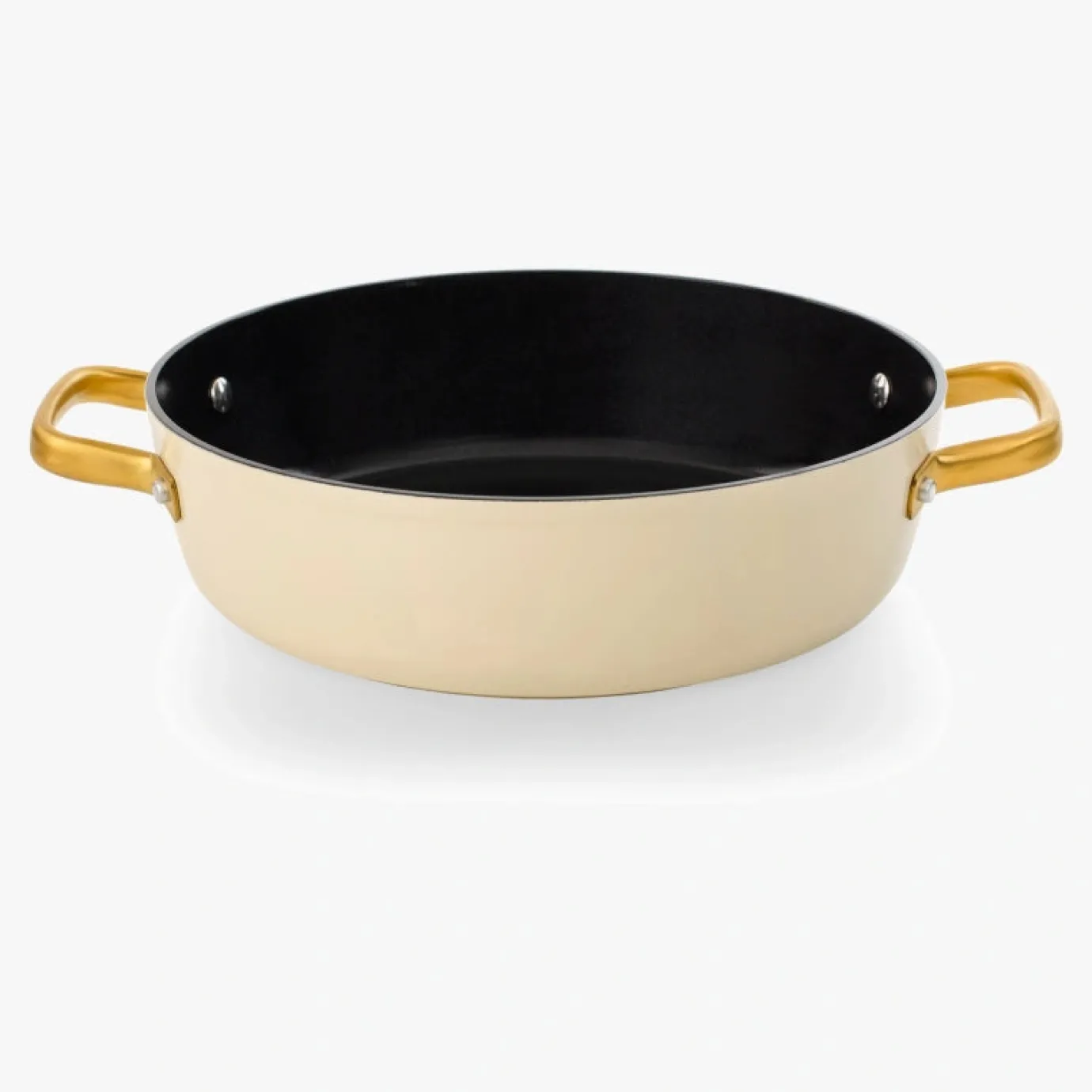 ARCOS Cacerolas|Cacerola Antiadherente Cerámico Serie Samoa Iconic Beige 28 Cm
