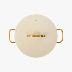 ARCOS Cacerolas|Cacerola Antiadherente Cerámico Serie Samoa Iconic Beige 28 Cm
