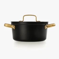 ARCOS Cacerolas|Cacerola Antiadherente Cerámico Serie Samoa Iconic Negro 20 Cm