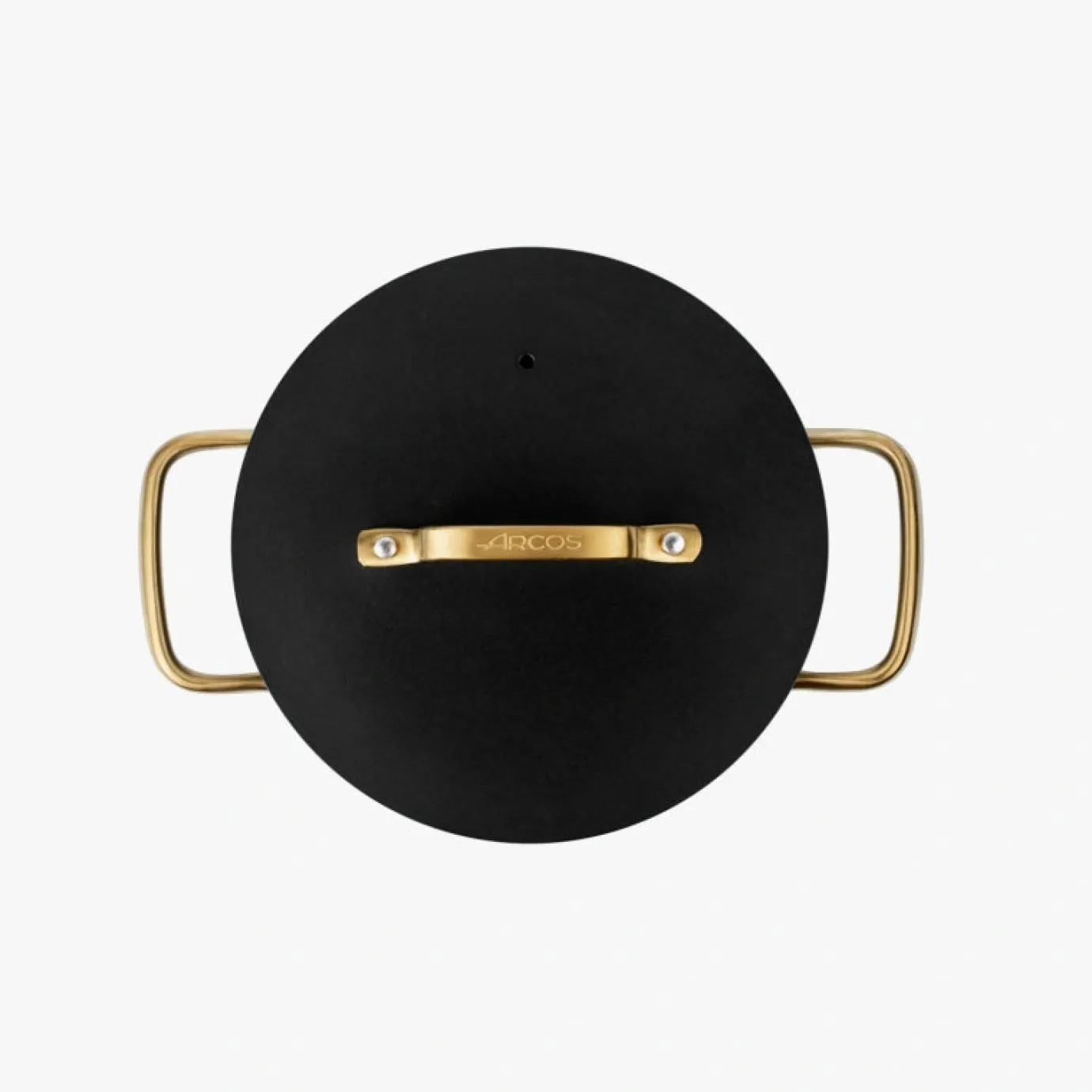 ARCOS Cacerolas|Cacerola Antiadherente Cerámico Serie Samoa Iconic Negro 20 Cm