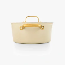 ARCOS Cacerolas|Cacerola Antiadherente Cerámico Serie Samoa Iconic Beige 24 Cm