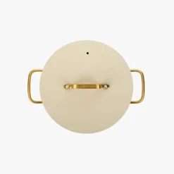 ARCOS Cacerolas|Cacerola Antiadherente Cerámico Serie Samoa Iconic Beige 24 Cm