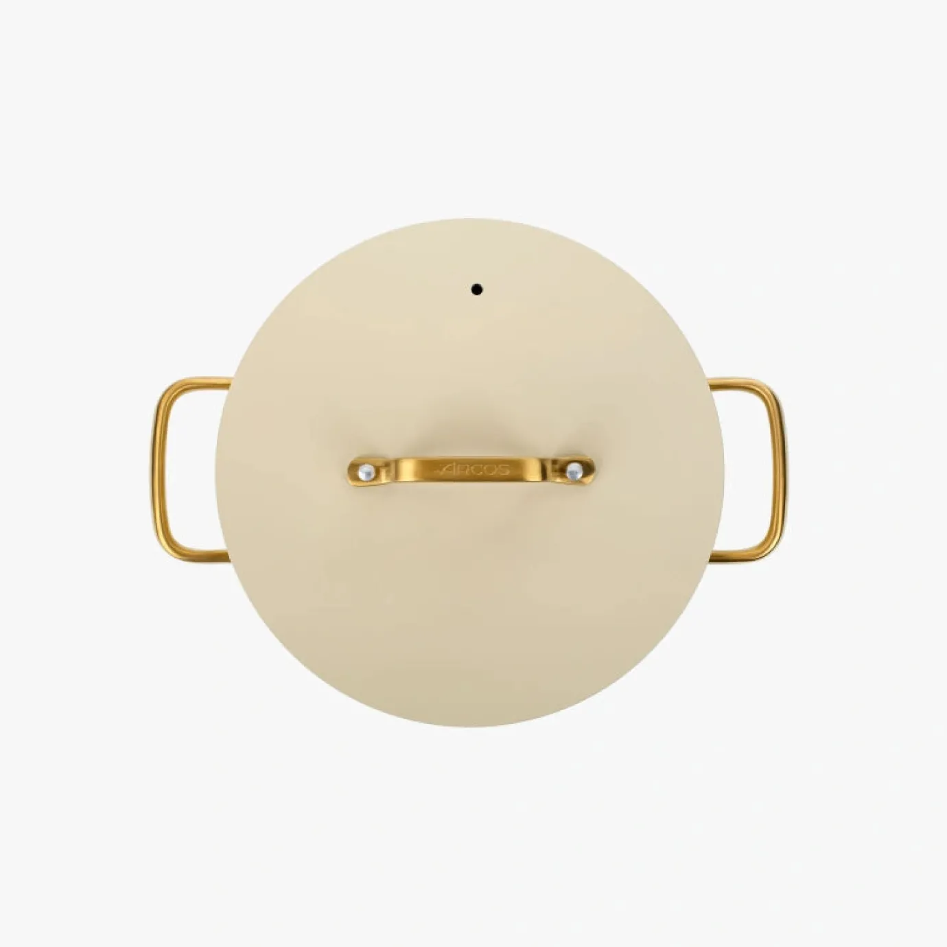ARCOS Cacerolas|Cacerola Antiadherente Cerámico Serie Samoa Iconic Beige 24 Cm