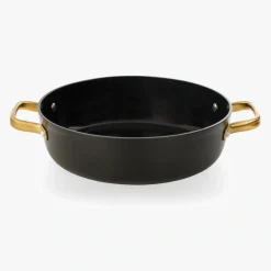 ARCOS Cacerolas|Cacerola Antiadherente Cerámico Serie Samoa Iconic Negro 28 Cm