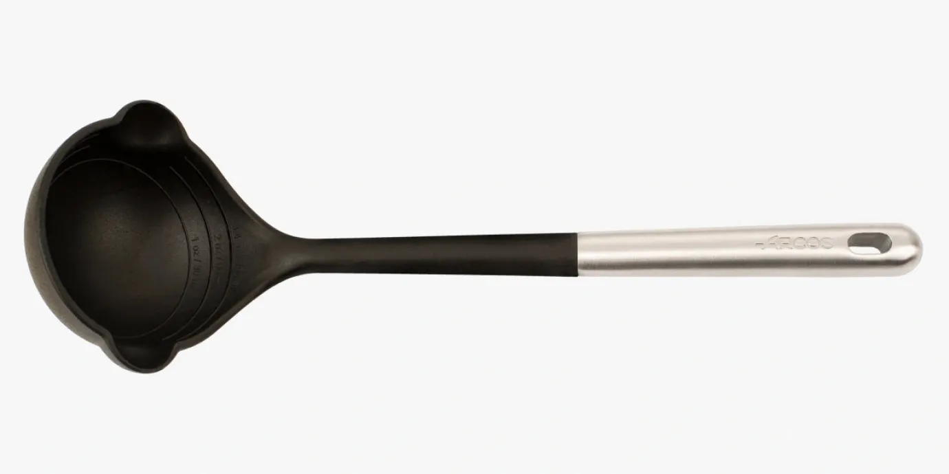 ARCOS Utensilios|Cazo de Acero Inox y Silicona