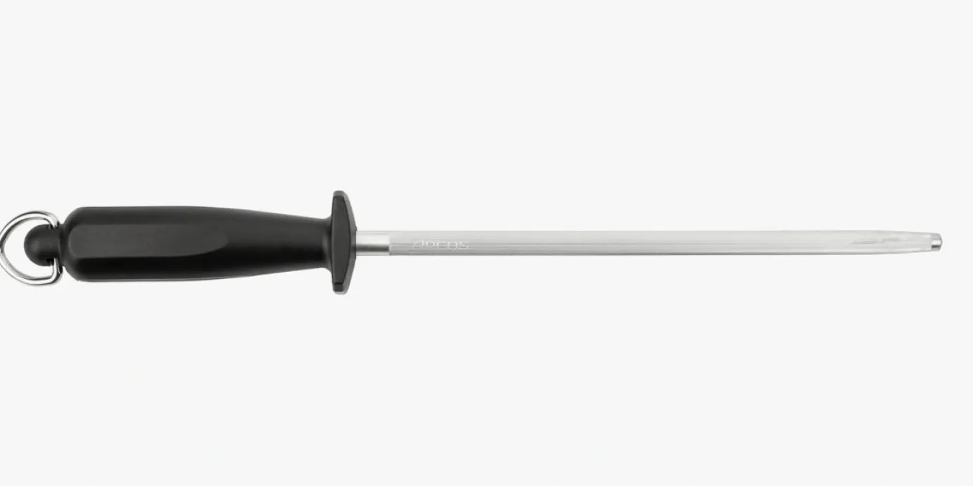 ARCOS Chairas|Chaira acero al carbono cromado 230 mm /10 mm diámetro