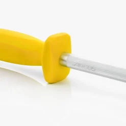 ARCOS Chairas|Chaira de acero color amarillo 300 mm / 13 mm diámetro