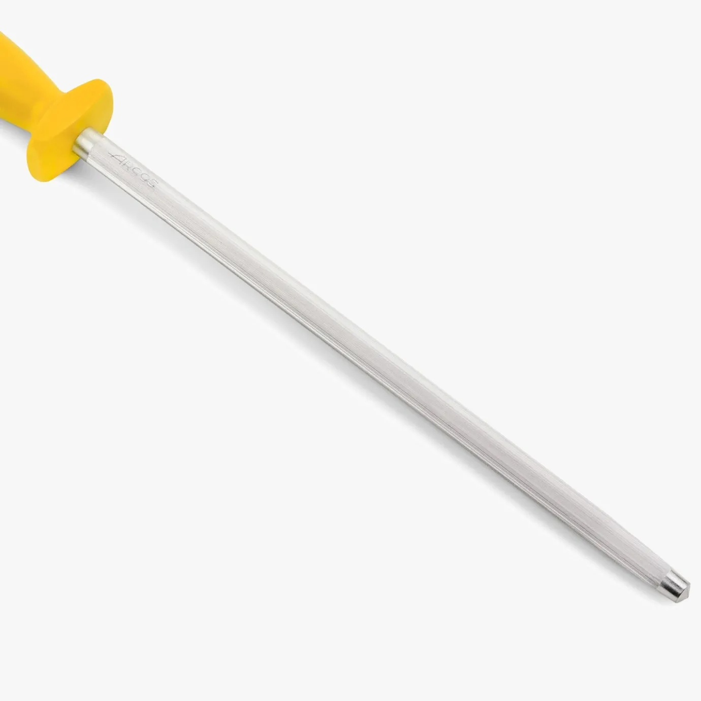 ARCOS Chairas|Chaira de acero color amarillo 300 mm / 13 mm diámetro