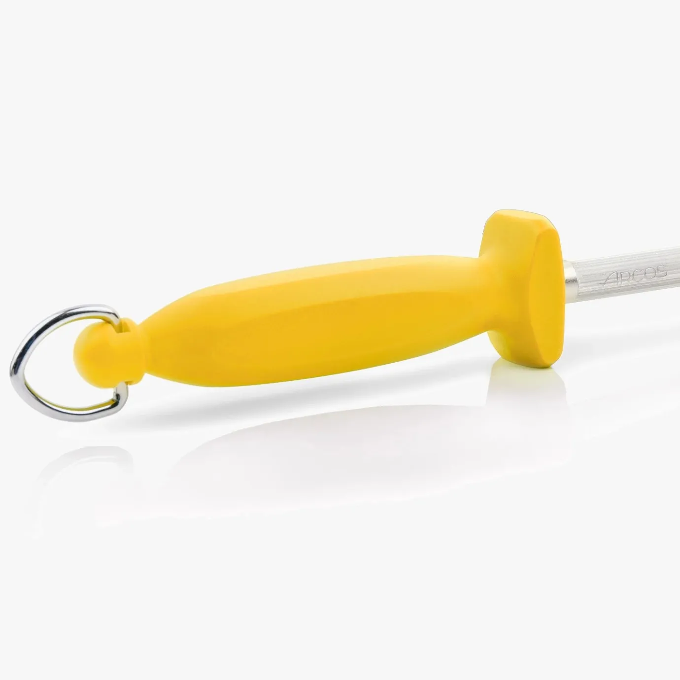 ARCOS Chairas|Chaira de acero color amarillo 300 mm / 13 mm diámetro