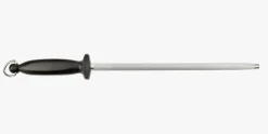 ARCOS Chairas|Chaira de acero color negro 300 mm / 13 mm diámetro