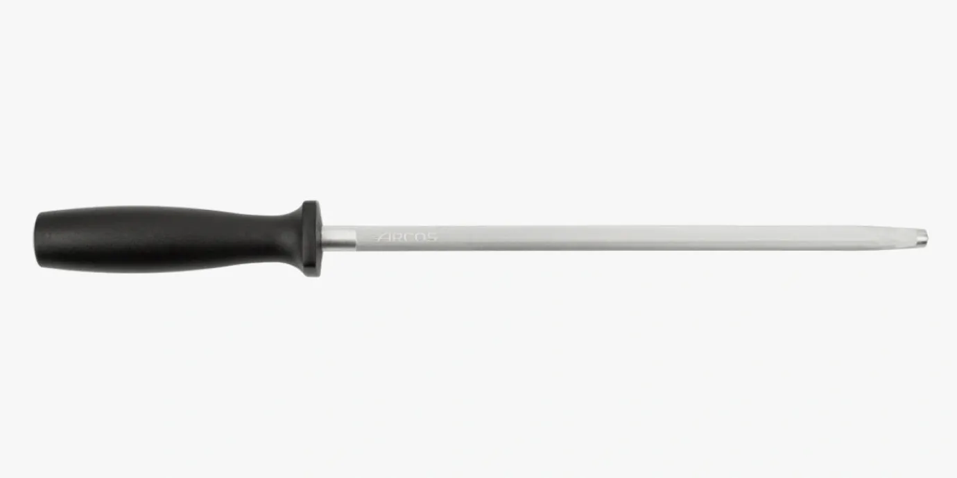 ARCOS Chairas|Chaira de acero color negro 230 mm /10 mm diámetro
