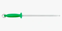 ARCOS Chairas|Chaira de acero color verde 300 mm / 13 mm diámetro