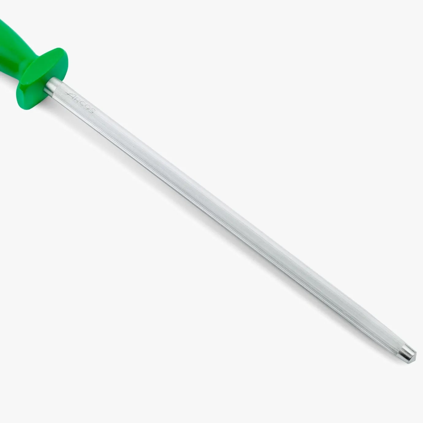 ARCOS Chairas|Chaira de acero color verde 300 mm / 13 mm diámetro
