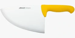 ARCOS Chuleteras|Cuchillos Para Carne|Chuletera color amarillo Serie 2900 220 mm