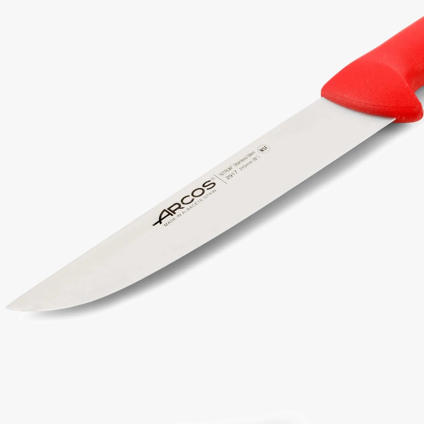 ARCOS Carniceros|Cuchillo Carnicero color rojo Serie 2900 210 mm