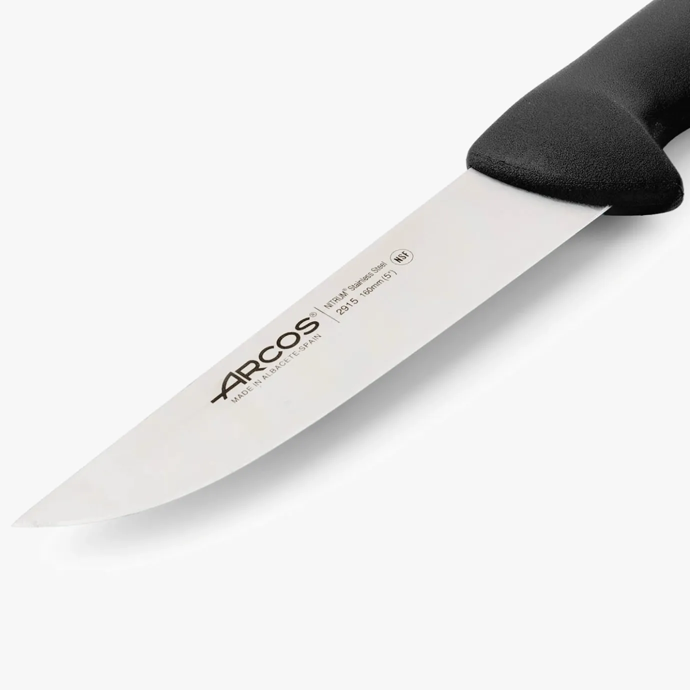ARCOS Cuchillos Para Carne|Carniceros|Cuchillo Carnicero color negro Serie 2900 160 mm