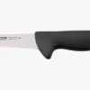ARCOS Cuchillos Para Carne|Carniceros|Cuchillo Carnicero color negro Serie 2900 130 mm
