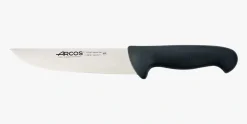 ARCOS Cuchillos Para Carne|Carniceros|Cuchillo Carnicero color negro Serie 2900 180 mm
