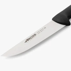 ARCOS Cuchillos Para Carne|Carniceros|Cuchillo Carnicero color negro Serie 2900 180 mm