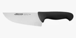 ARCOS Cuchillos Para Carne|Carniceros|Cuchillo Carnicero color negro Serie 2900 170 mm