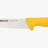 ARCOS Cuchillos Para Carne|Carniceros|Cuchillo Carnicero color amarillo Serie 2900 180 mm
