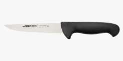 ARCOS Cuchillos Para Carne|Carniceros|Cuchillo Carnicero color negro Serie 2900 160 mm
