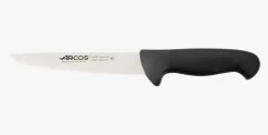 ARCOS Cuchillos Para Carne|Carniceros|Cuchillo Carnicero color negro Serie 2900 180 mm