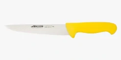 ARCOS Cuchillos Para Carne|Carniceros|Cuchillo Carnicero color amarillo Serie 2900 200 mm