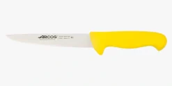 ARCOS Cuchillos Para Carne|Carniceros|Cuchillo Carnicero color amarillo Serie 2900 180 mm