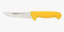 ARCOS Cuchillos Para Carne|Carniceros|Cuchillo Carnicero color amarillo Serie 2900 160 mm