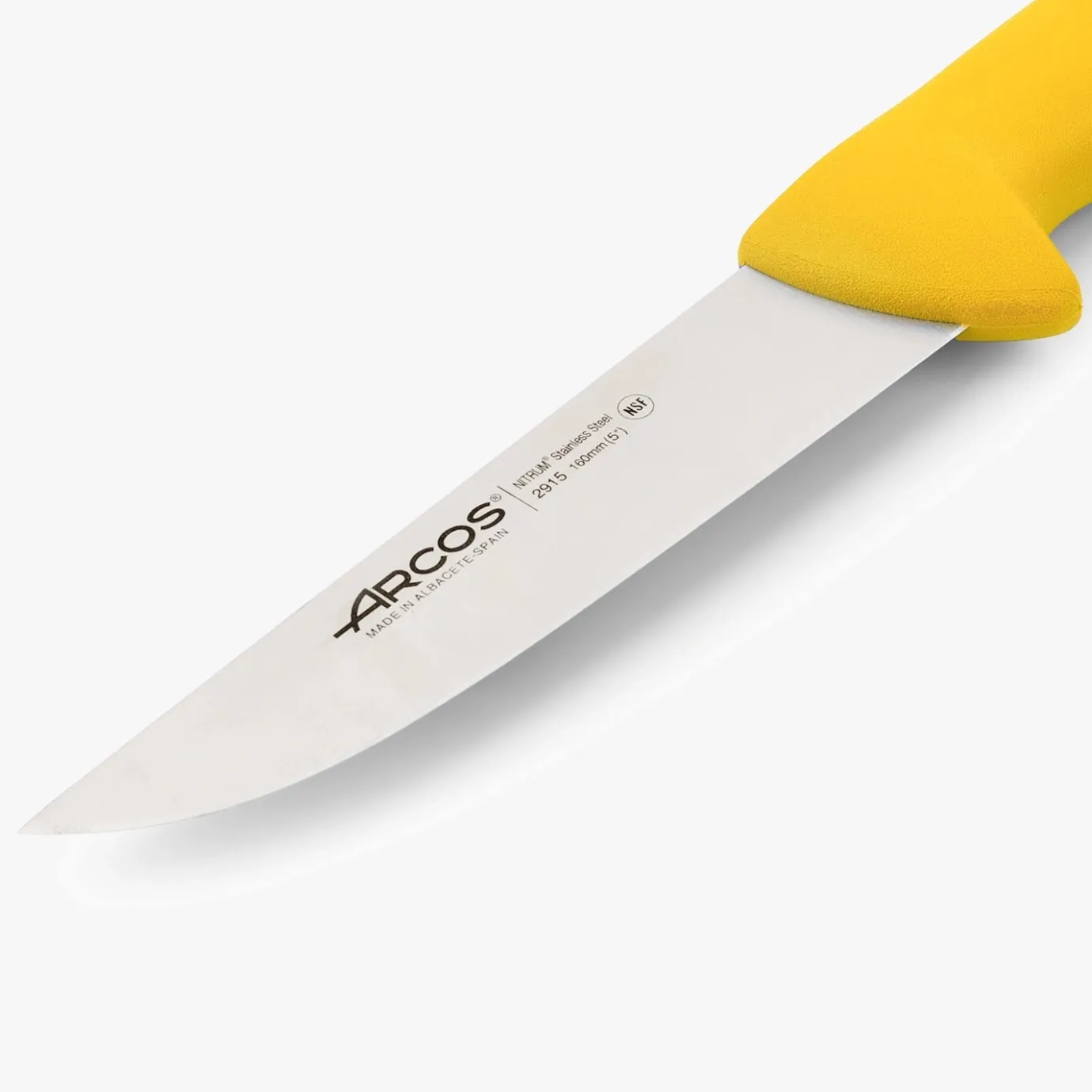 ARCOS Cuchillos Para Carne|Carniceros|Cuchillo Carnicero color amarillo Serie 2900 160 mm