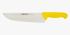 ARCOS Cuchillos Para Carne|Carniceros|Cuchillo Carnicero color amarillo Serie 2900 250 mm