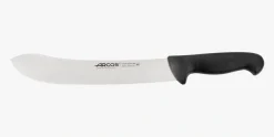 ARCOS Cuchillos Para Carne|Carniceros|Cuchillo Carnicero color negro Serie 2900 250 mm