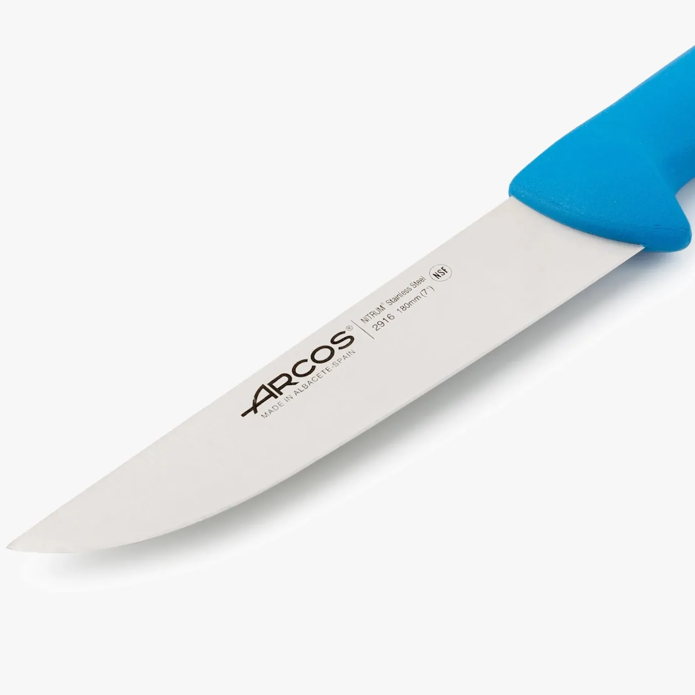 ARCOS Cuchillos Para Carne|Carniceros|Cuchillo Carnicero color azul Serie 2900 180 mm