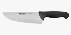 ARCOS Cuchillos Para Carne|Carniceros|Cuchillo Carnicero color negro Serie 2900 200 mm