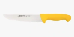 ARCOS Cuchillos Para Carne|Carniceros|Cuchillo Carnicero color amarillo Serie 2900 210 mm