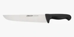 ARCOS Cuchillos Para Carne|Carniceros|Cuchillo Carnicero color negro Serie 2900 250 mm