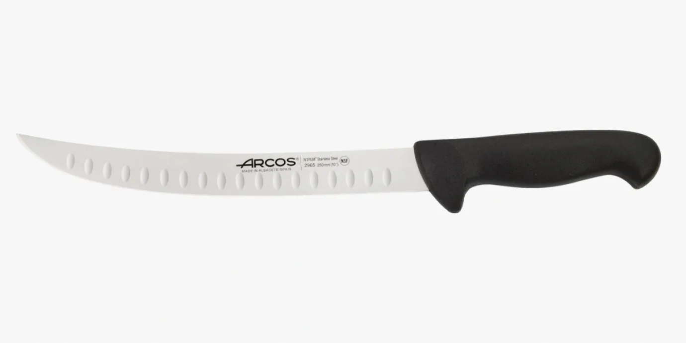 ARCOS Carniceros|Cuchillo carnicero curvo color negro Serie 2900