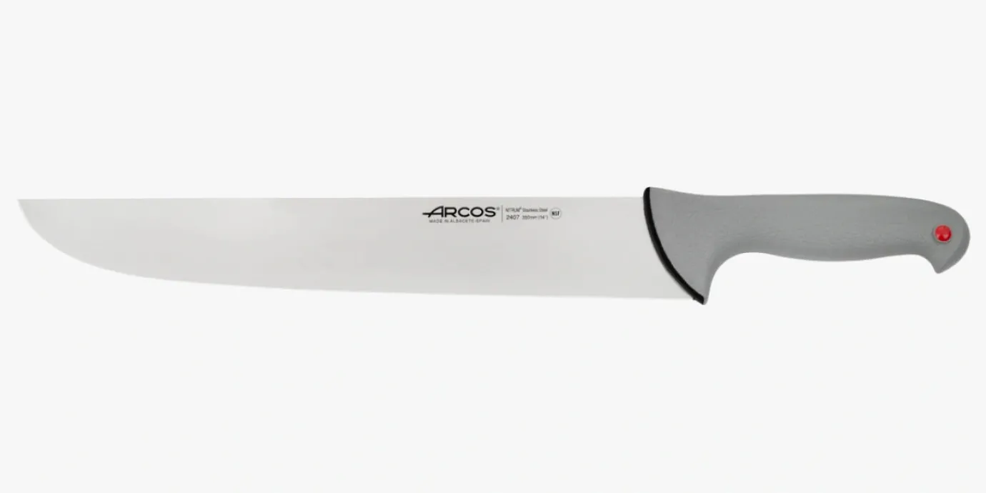 ARCOS Carniceros|Cuchillo Carnicero Serie Colour Prof 350 mm