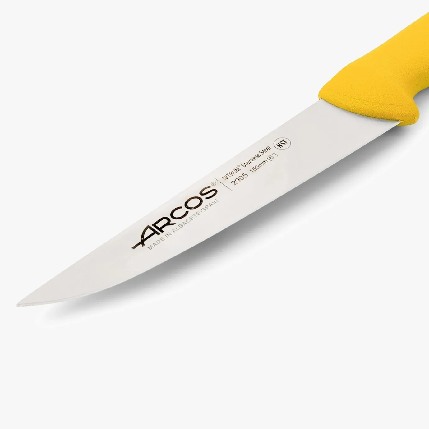 ARCOS Verduras|Cuchillo Cocina color amarillo Serie 2900 150 mm
