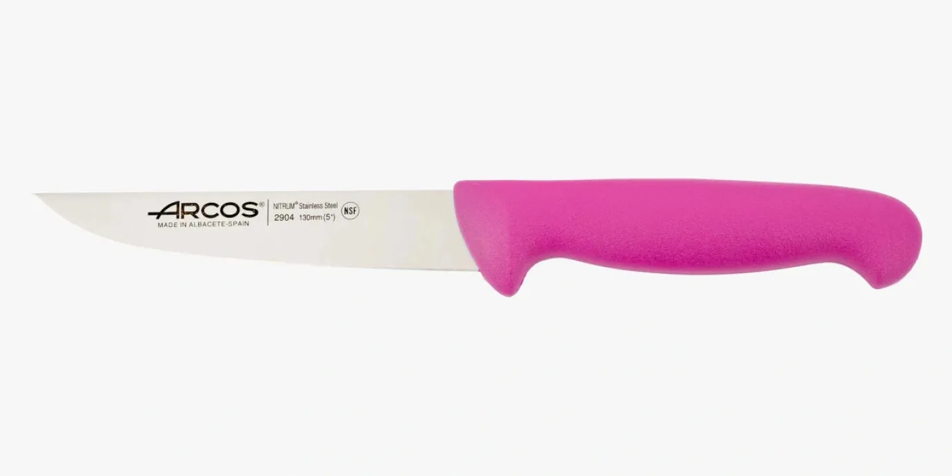 ARCOS Verduras|Cuchillo Cocina color fucsia Serie 2900 130 mm