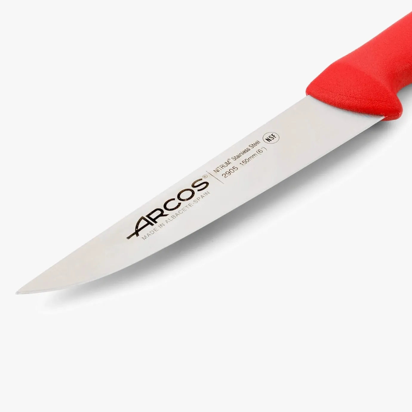 ARCOS Verduras|Cuchillo Cocina color rojo Serie 2900 150 mm